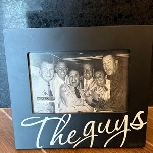 Malden Black Frame 4” x 6” with 'The Guys' Design. BRAND NEW!